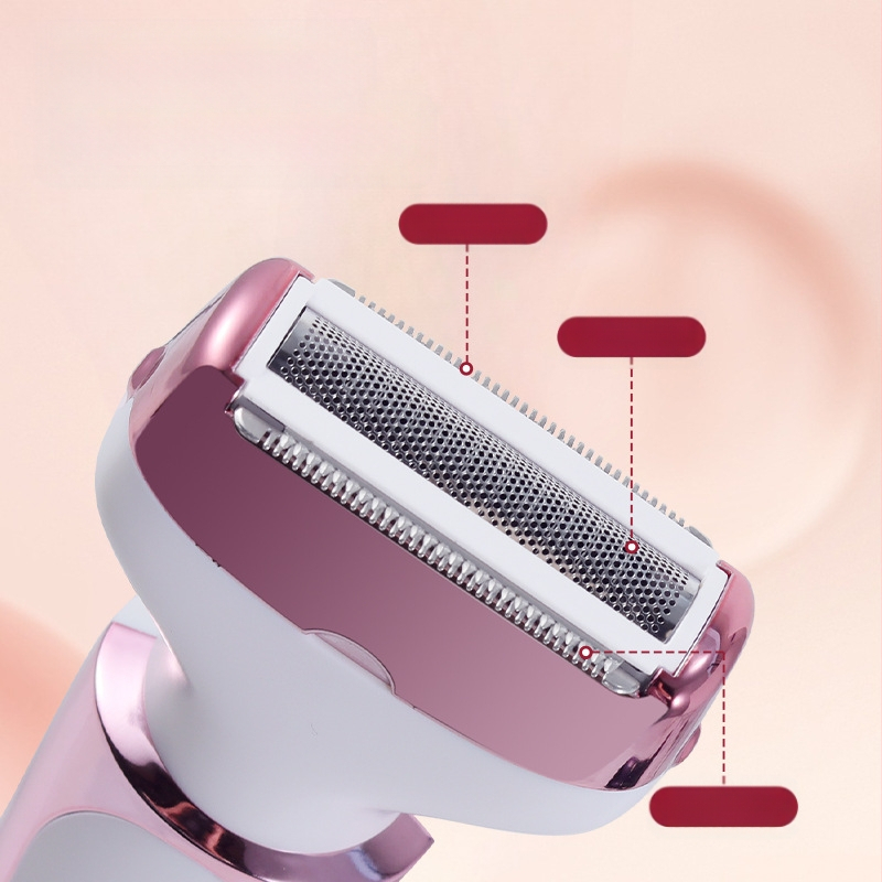 SOLIMPIA HT-581 ηλεκτρικό ξυριστήριο και αποτρίχωση με τροφοδοσία USB, σώμα από ABS, κεφαλή κοπής από ανοξείδωτο ατσάλι, για χρήση υγρή και στεγνή.