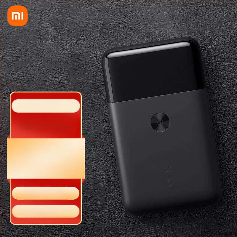 Mijia električni brijač s plutajućom glavom i rotirajućom glavom s dvije oštrice, ugrađena baterija 800–1000 mAh, bez četkica motor, 60+ minuta rada