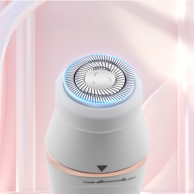 Επτα-σε-ένα γυναικεία συσκευή αποτρίχωσης, πολυλειτουργικό εργαλείο για ολόσωμο, αδιάβροχη, με USB τροφοδοσία, κεφαλή από ανοξείδωτο χάλυβα, μοτέρ με βουρτσισμένο σχεδιασμό, πλενόμενη/αποσυναρμολογήσιμη για καθάρισμα