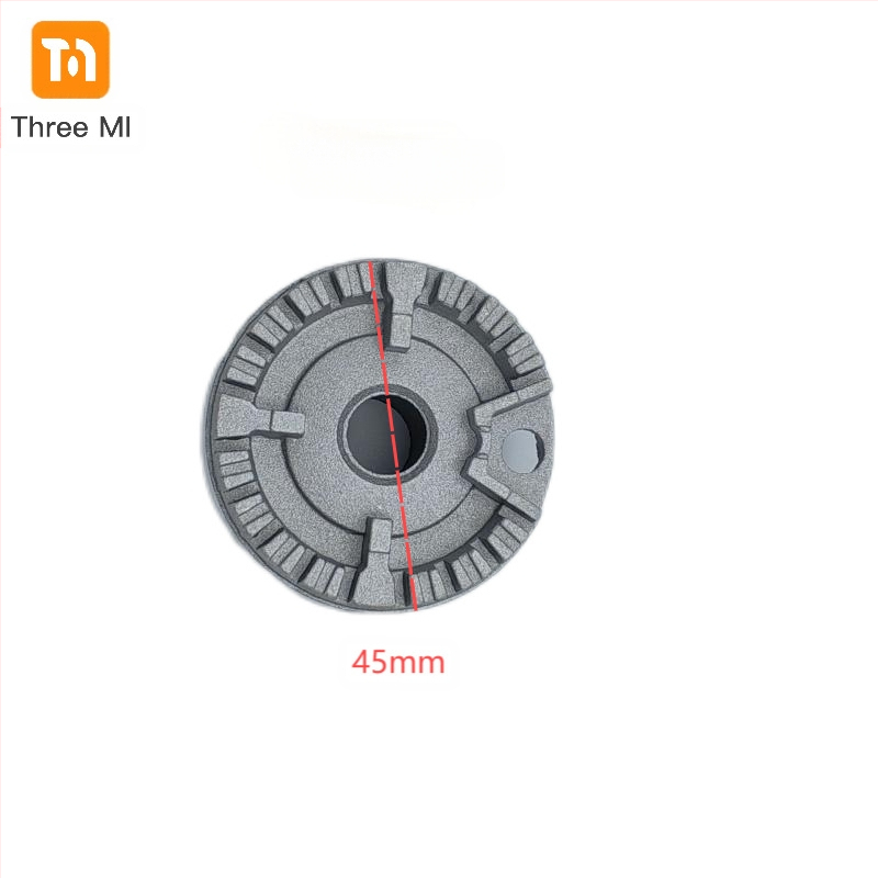 threemi SABAF degls gāzes plīts degļi, model SABAF 130#100#75#55#, augstas temperatūras alumīnijs, augšējā gaisa ieplūde, dabasgāze/LPG, uzstādīšana: montāža