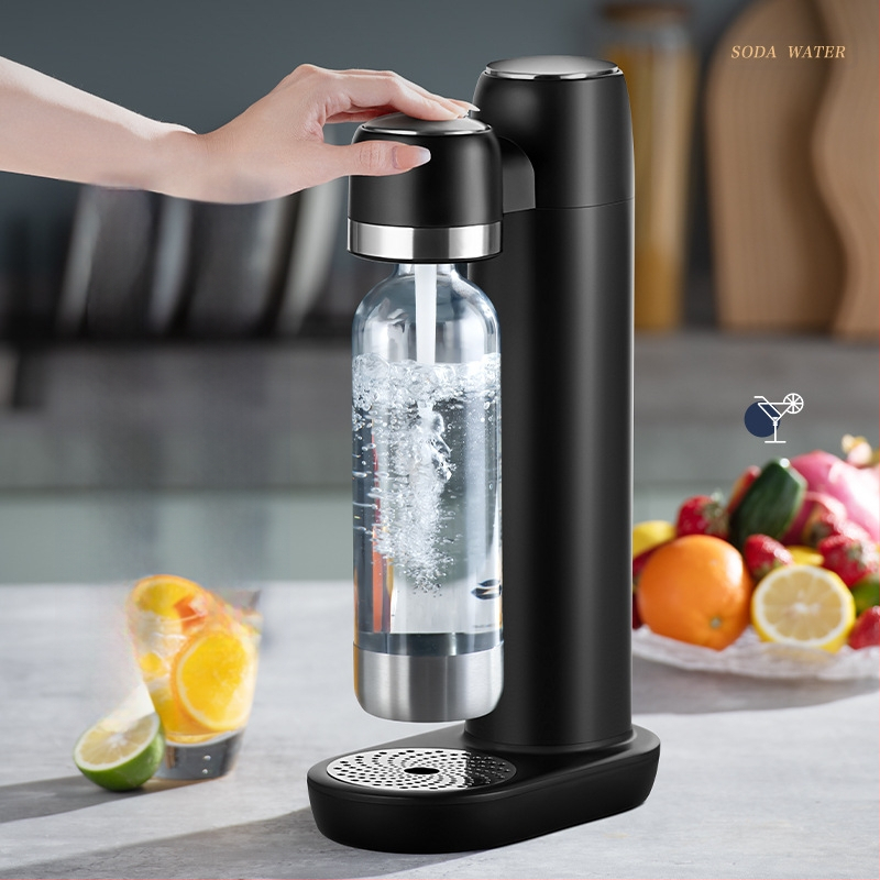 UGASUN Машина за газирана вода KT-168, с капацитет 1 л и управление чрез докосване