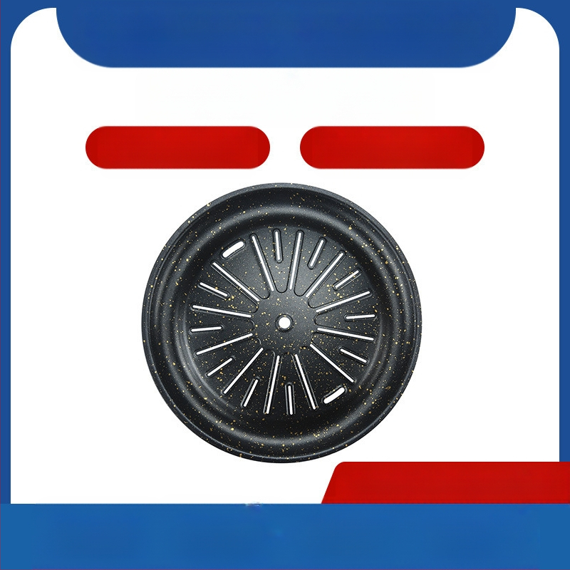 Barbekiu plokštė, nelimpanti, kvadratinė iš lydinio, nešiojama, lengvai valoma