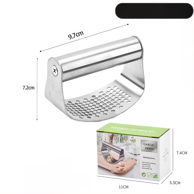 Česnako presas – 304 nerūdijančio plieno, daugiafunkcinė, prekinis ženklas Pin Hengzuo, pritaikymas ir logotipo spausdinimas