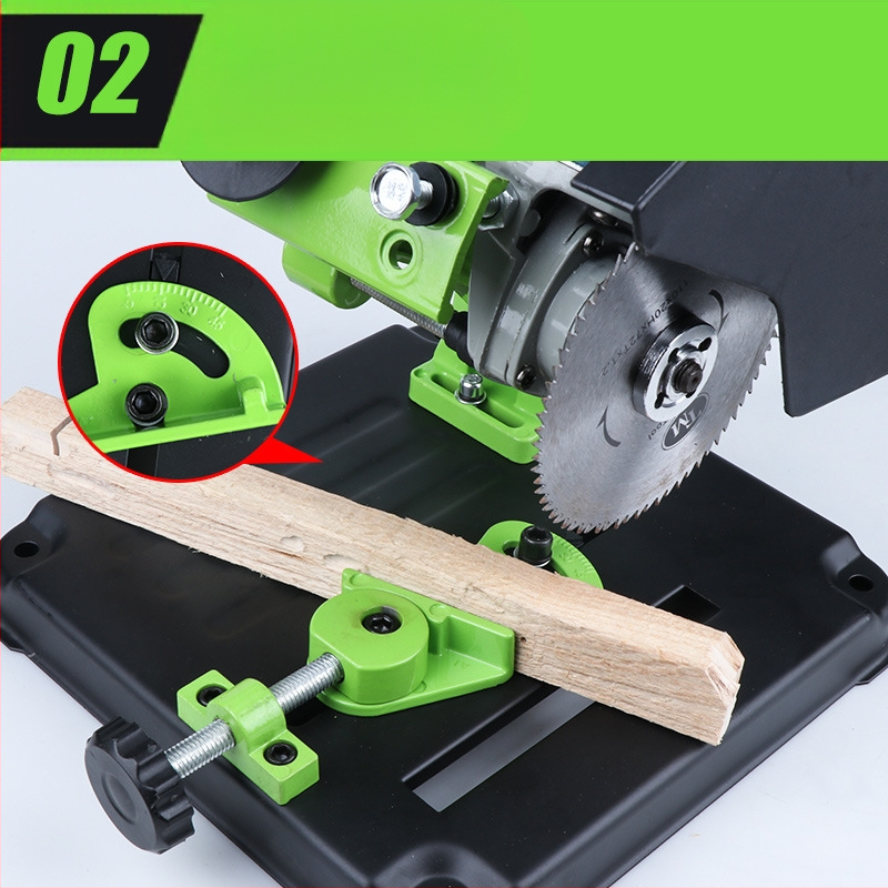 Mini Strong kampinis šlifuoklio laikiklis — daugiafunkcinis tvirtinimas staliniam pjūklui ir rankiniam šlifuokliui