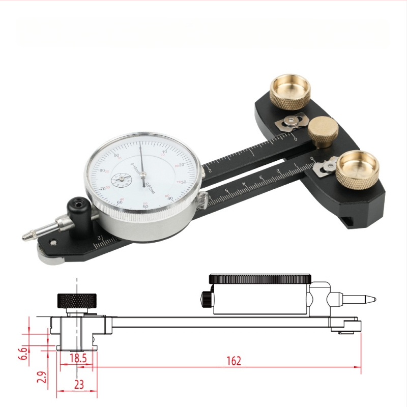 Ganwei Приспособление за подравняване и нивелиране на циркулярна пила за рязане на дъски и подаване — водач за тънки плочи