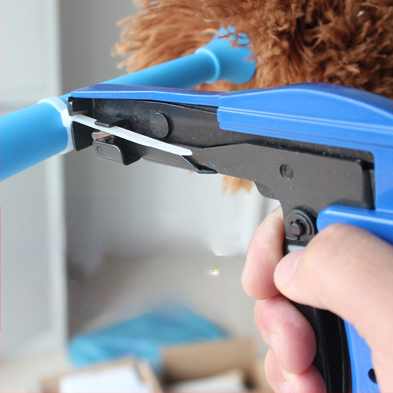 Нейлонов пистолет за връзване на кабели HS-600A – автоматично затягане и рязане, клещи за кабелни ленти, Huasheng, произход: Уензоу, Материал: Друг