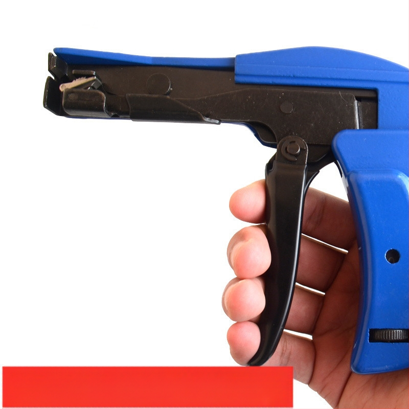 Нейлонов пистолет за връзване на кабели HS-600A – автоматично затягане и рязане, клещи за кабелни ленти, Huasheng, произход: Уензоу, Материал: Друг
