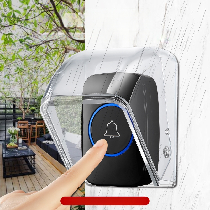 Sonerie wireless cu capac exterior impermeabilă și cutie etanșă — Model E10, brand Cacazi