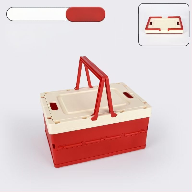 Πτυσσόμενο εξωτερικό κουτί αποθήκευσης – Μεγάλης χωρητικότητας, πλαστικό, Πολυλειτουργικό για αυτοκίνητο και σπίτι