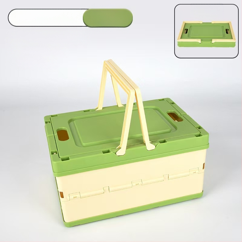 Πτυσσόμενο εξωτερικό κουτί αποθήκευσης – Μεγάλης χωρητικότητας, πλαστικό, Πολυλειτουργικό για αυτοκίνητο και σπίτι