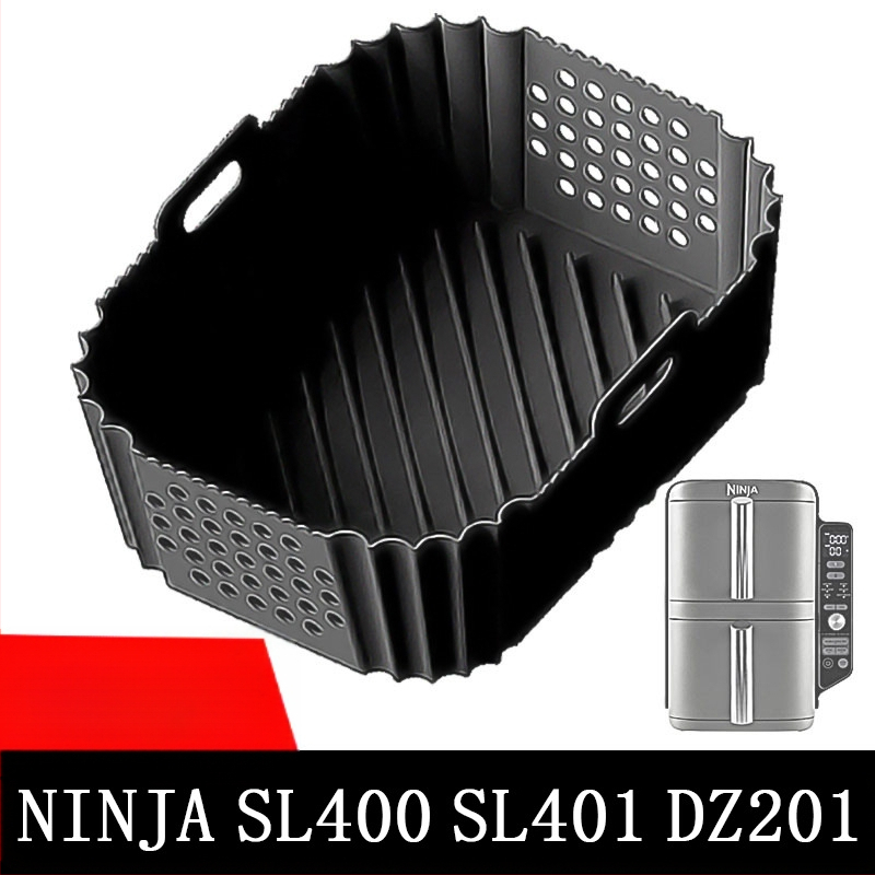 Xinxin silikónová tácka do fritézy s otvormi | silikón pre potraviny | dizajn cirkulácie vzduchu