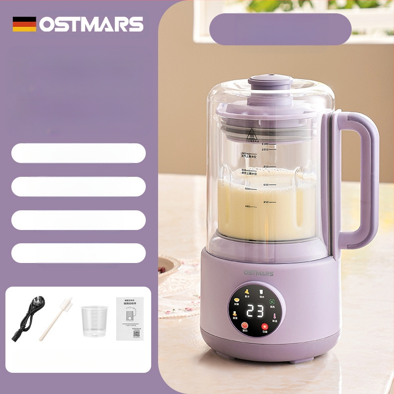 OSTMARS PBJ-010 Машина за соево мляко, 800W, капацитет 1000-1500 мл, автоматично почистване, за 2-3 души