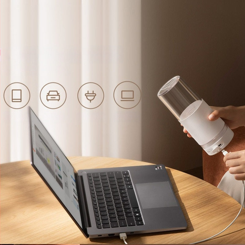 Xiaomi Mijia nešiojamas sulčių puodelis, 45W, 18001–20000 rpm, 400 ml, automatinis valymas