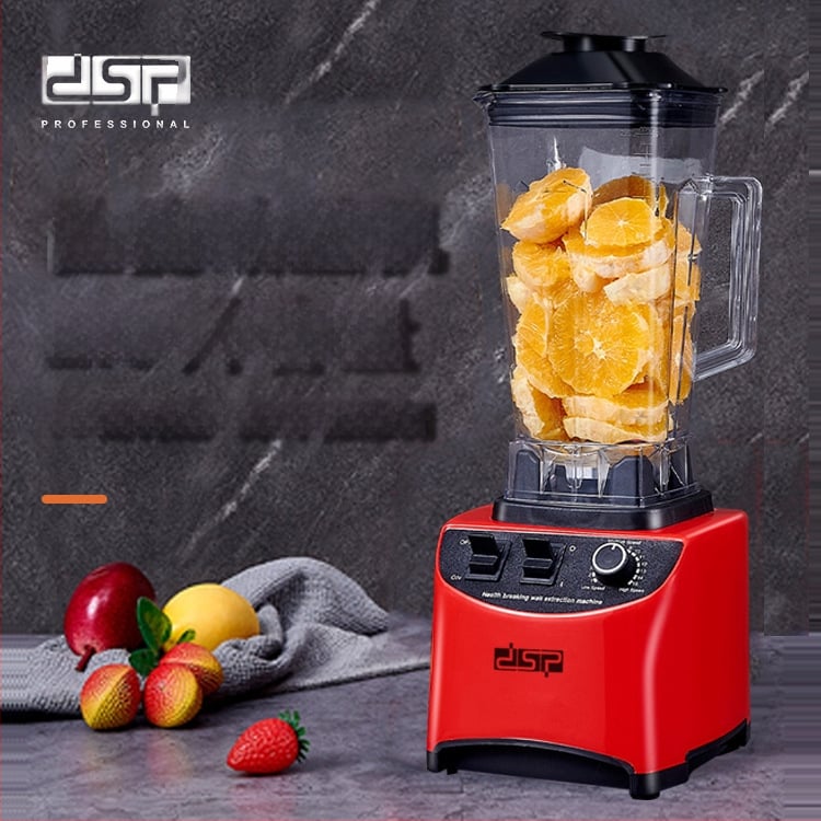 Кухненски многофункционален блендер, 2 л капацитет, 7+ скорости, 10 000 об./мин мотор, двойни ножове, напълно автоматичен режим с управление с копче