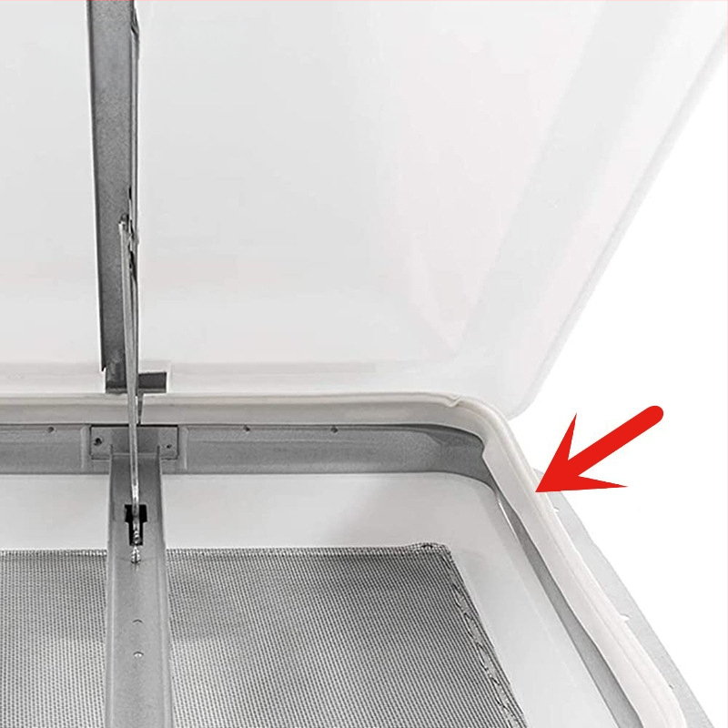 RV σφραγιστικό για οροφventil RV — LP0378, Sanmao; συμβατό με RV; τύπος: ενσωματωμένος και εξωτερικά γυρισμένος; εξάρτημα: κάλυμμα οροφής