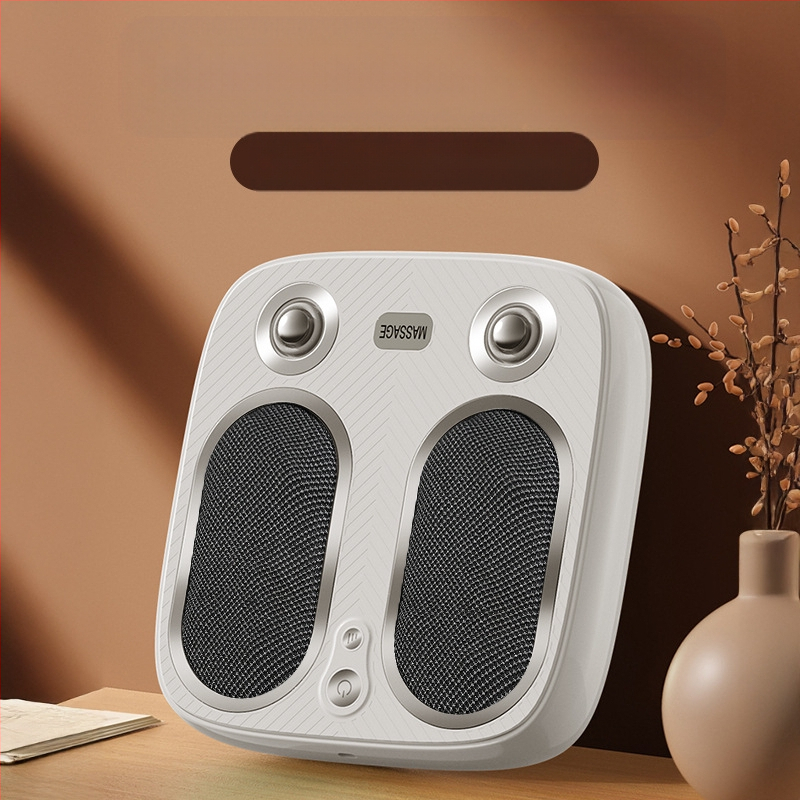 Massager za stopala s gnječenjem, zagrijavanjem i vibracijama (4 kontakti za masažu; model SU7; punjivo; ABS kućište; tehnike masaže: gnječenje, akupresija)