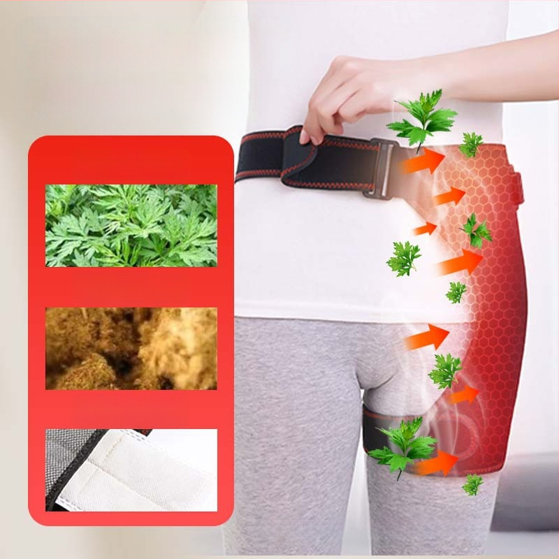 Dispozitiv de fizioterapie a șoldului pentru reabilitare postoperatorie — terapie cu infraroșu, masaj încălzitor, Moxibustion, alimentare USB/AC, control mecanic