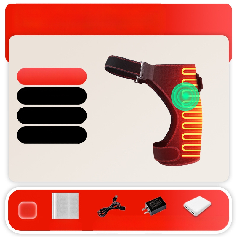 Dispozitiv de fizioterapie a șoldului pentru reabilitare postoperatorie — terapie cu infraroșu, masaj încălzitor, Moxibustion, alimentare USB/AC, control mecanic