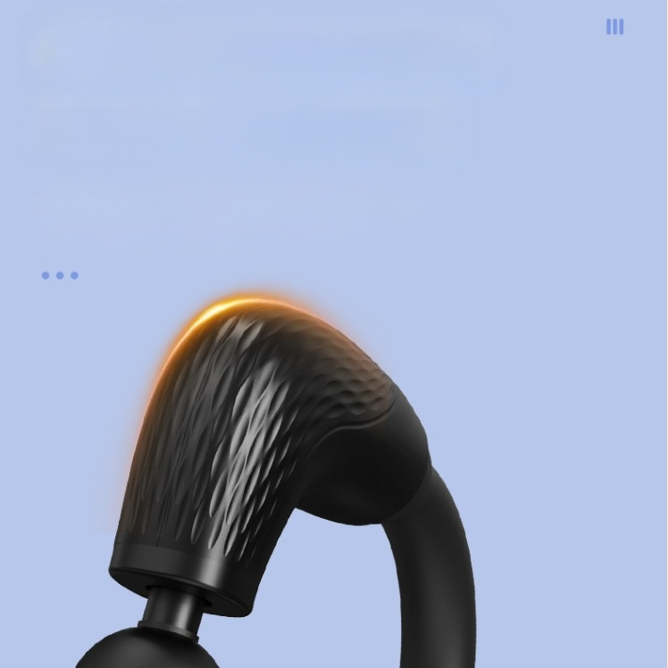 Kézi fascia masszírozó 4 fejjel, kefés motor, 5+ fokozat, beépített 1200–2000 mAh akkumulátor, alacsony zaj 36–45 dB