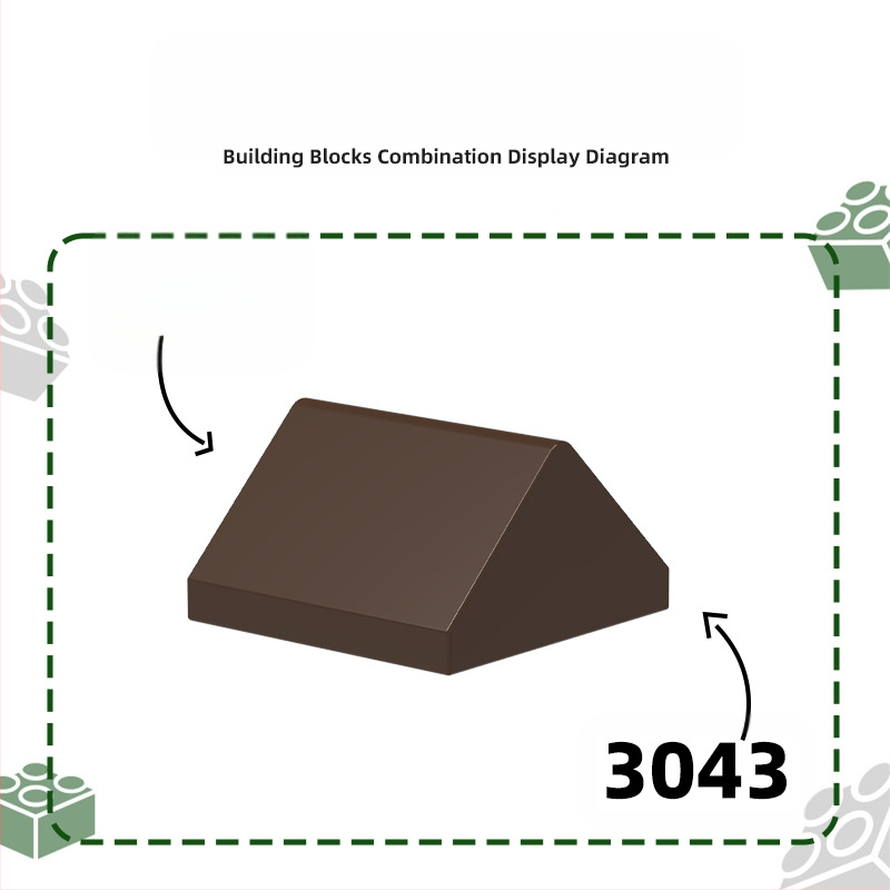 Wange mikro blokovi – DIY ABS plastika, kompatibilno s 3043, za dob 7–14 godina