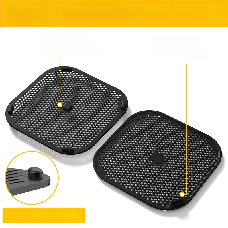 Air Fryer priedas: silikoninė alyvos skydelė su dviejų zonų purslių apsauga Ninja FN101 – medžiaga silikonas, šiuolaikiškas paprastas stilius, paleistas 2025.3