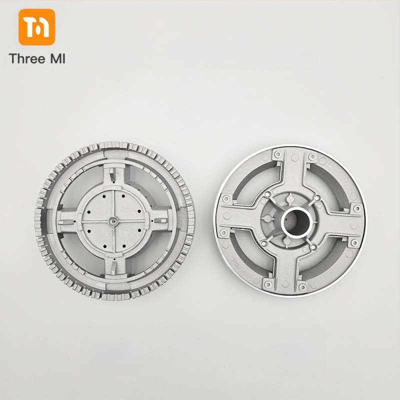 Σιδερένιο κάλυμμα φλόγας για γκάζι + σετ διανομέα φλόγας — εγκατάσταση χειροκίνητη • Μάρκα: threemi • Μοντέλο: Flat fire cover + flame distributor set • Καθαρό βάρος: 500 g