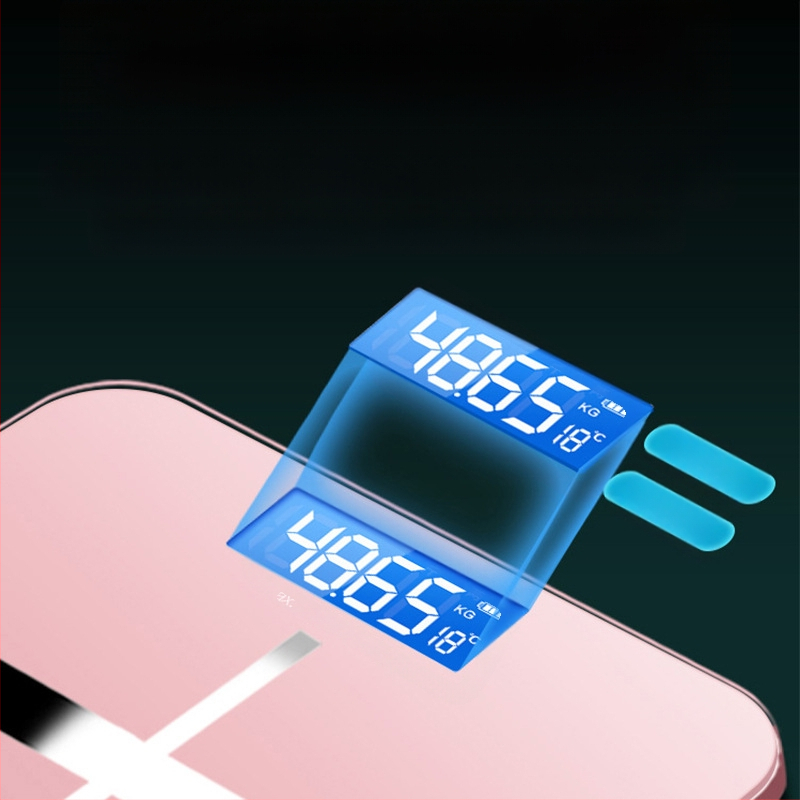 SUZI Svorio matuoklis namų naudojimui, maksimali apkrova 180 kg, maitinamas USB įkrovimu arba AA baterijomis