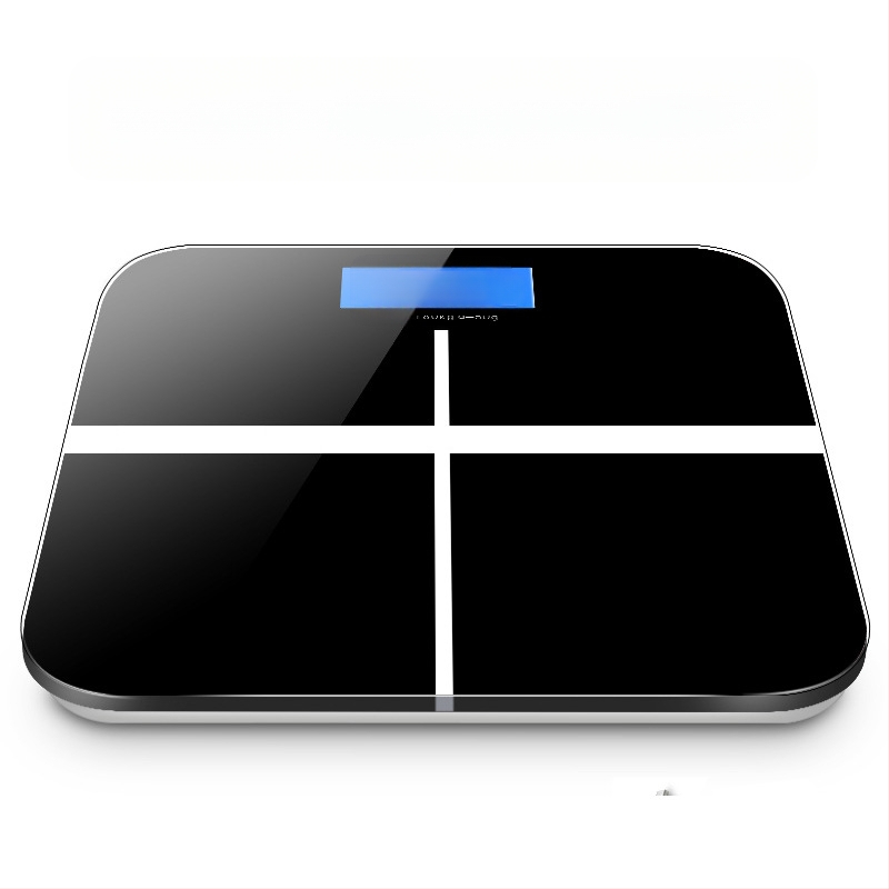 SUZI Svorio matuoklis namų naudojimui, maksimali apkrova 180 kg, maitinamas USB įkrovimu arba AA baterijomis