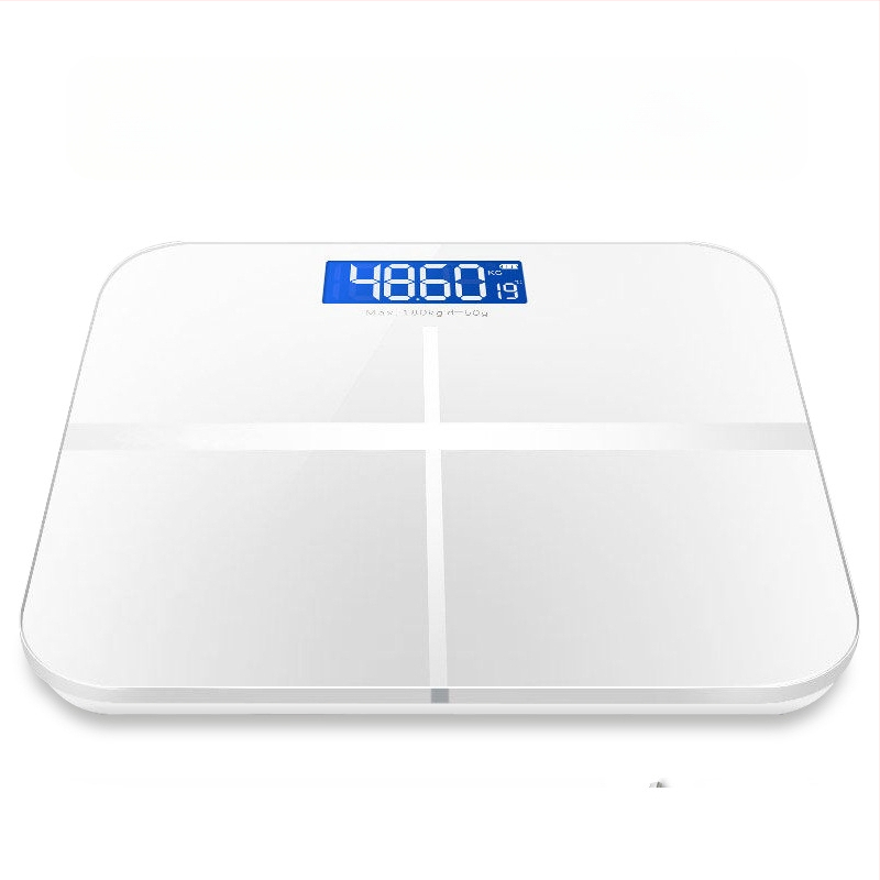 SUZI Svorio matuoklis namų naudojimui, maksimali apkrova 180 kg, maitinamas USB įkrovimu arba AA baterijomis