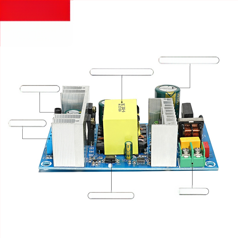 SUSWE Perjungimo maitinimo plokštė sėdynės pagalvėlės šildymui, įmontuotas modulis, išvestis 24V/12V, efektyvumas 88%, svoris 202 g, apsauga lygiu II