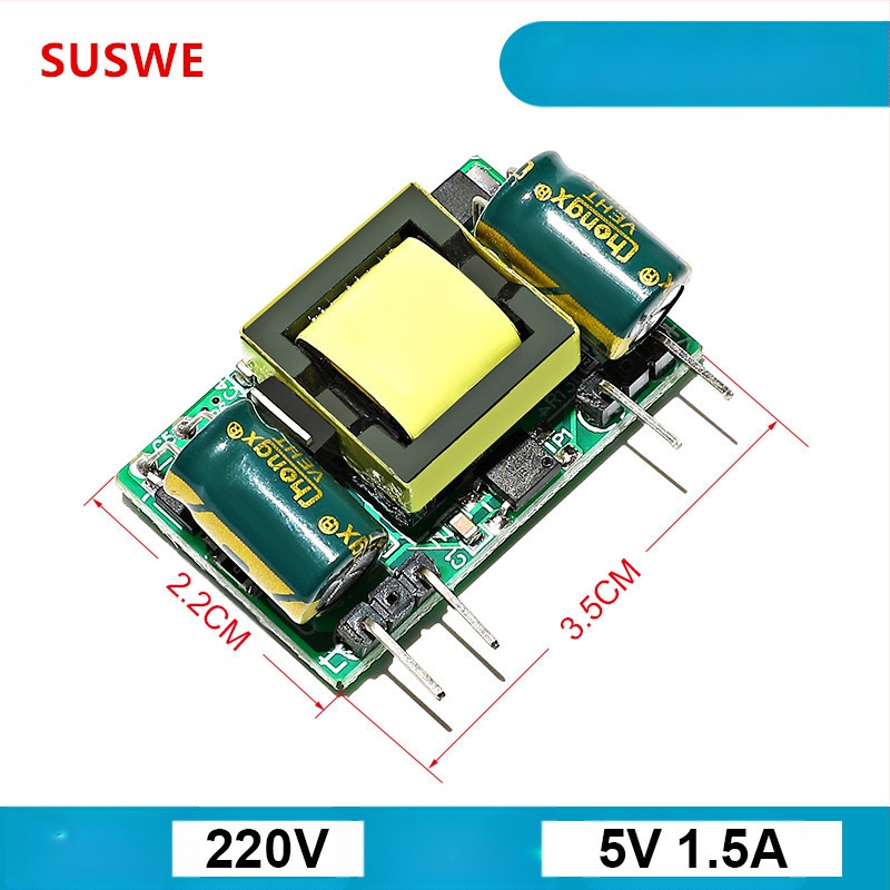 SUSWE Perjungimo maitinimo plokštė sėdynės pagalvėlės šildymui, įmontuotas modulis, išvestis 24V/12V, efektyvumas 88%, svoris 202 g, apsauga lygiu II