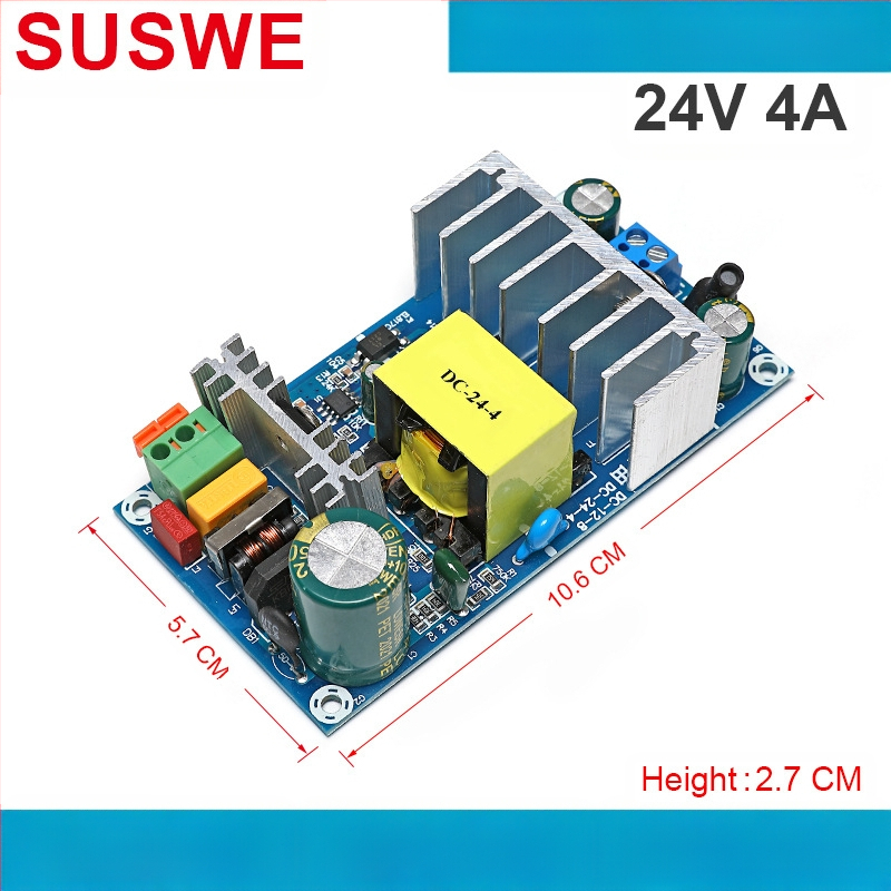 SUSWE Perjungimo maitinimo plokštė sėdynės pagalvėlės šildymui, įmontuotas modulis, išvestis 24V/12V, efektyvumas 88%, svoris 202 g, apsauga lygiu II