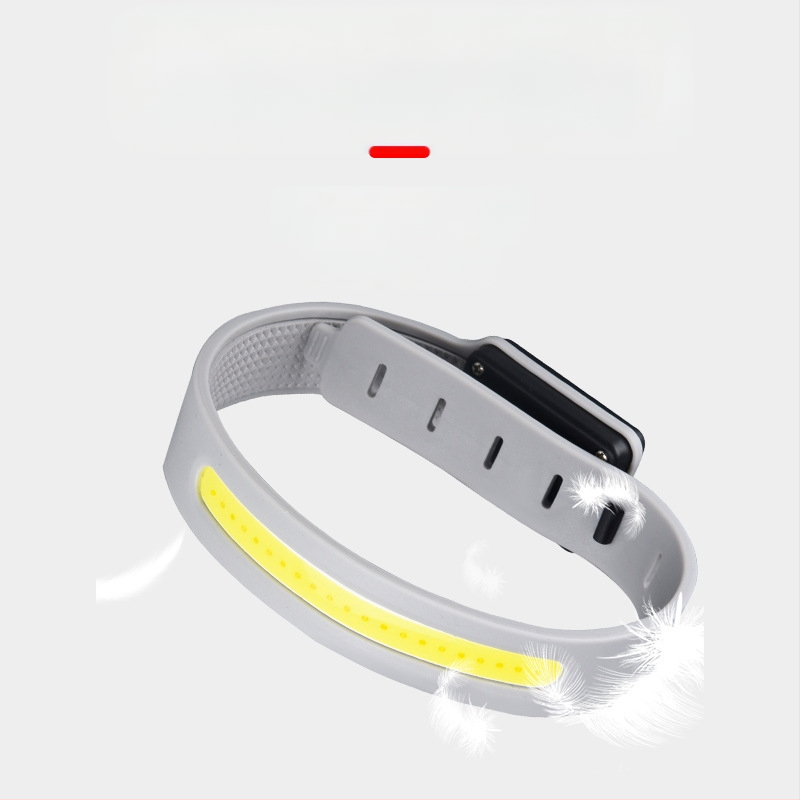 Išorinis mini COB rankų apšvietimas naktiniam bėgimui su Type-C įkrovimu, trys ryškumo lygiai, prakaitui atsparus