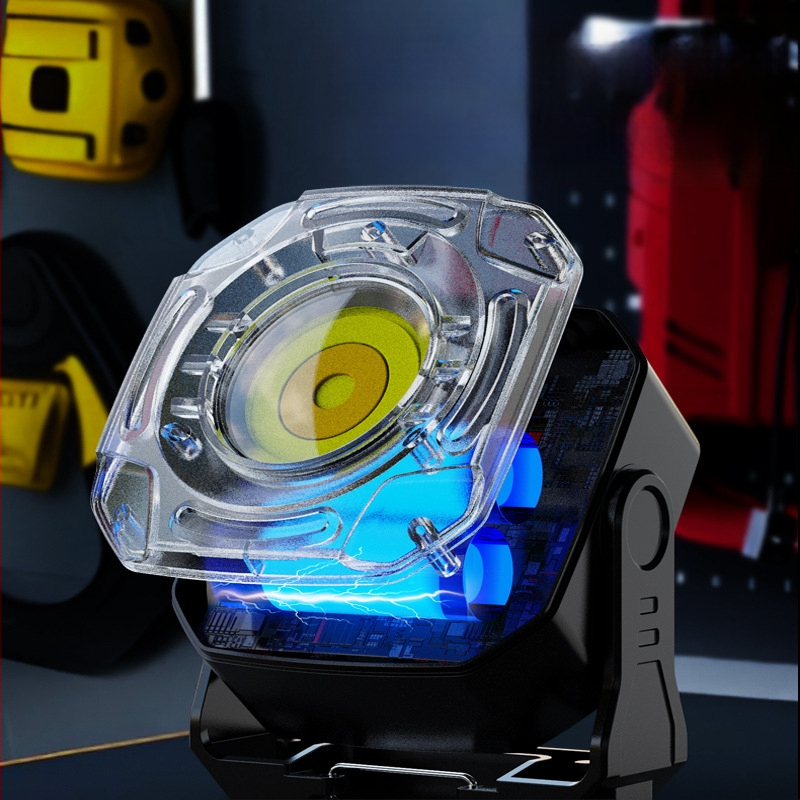 LED преносима ръчна кемпинг лампа за снимане, 8W, 3.7V, USB зареждане