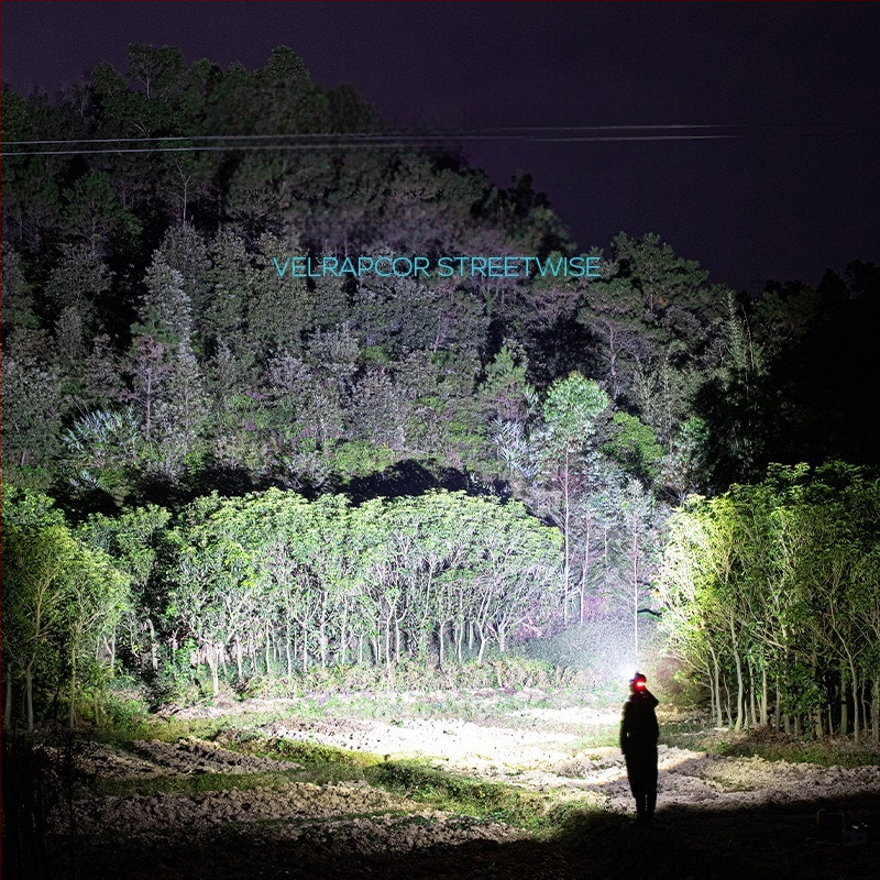 Smiling Shark LED челна лампа, алуминиева сплав, 4400mAh презареждаема батерия, обхват 100–200 м, LED светлинен източник