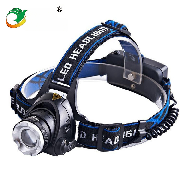 LED T6 челник с прибиращ се дизайн, презареждащ се, батерия 1600 mAh, мощност 10W, обхват 200–500 м