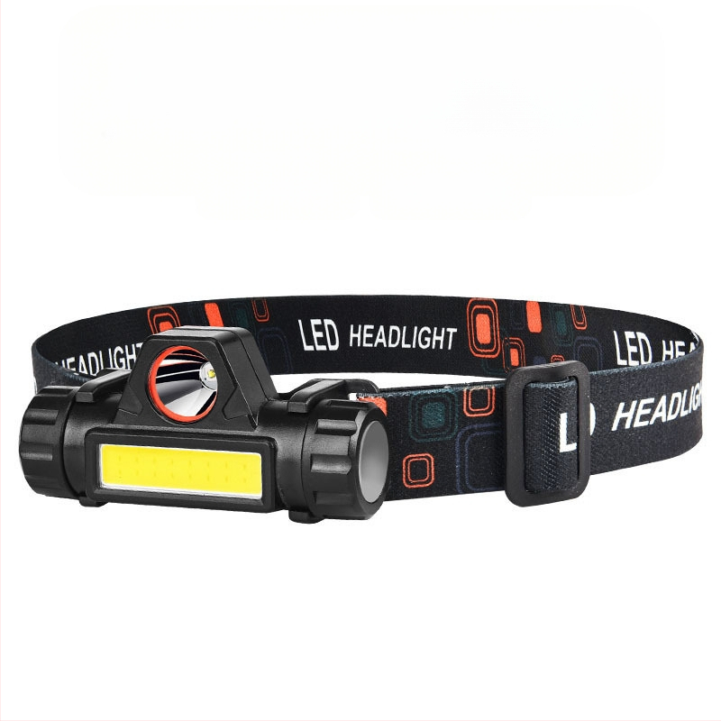 Čelna svjetiljka s magnetskim COB dvostrukim izvorom svjetla, punjiva, 10W, 1200 mAh, domet 100–200 m