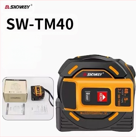 Laserski mjerač udaljenosti SW-TM60, serija SW-TM60, domet 40–60 m, točnost ±2, napajanje 1.5V AA×2