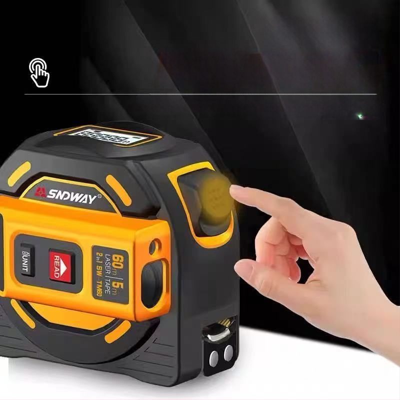 Laserski mjerač udaljenosti SW-TM60, serija SW-TM60, domet 40–60 m, točnost ±2, napajanje 1.5V AA×2