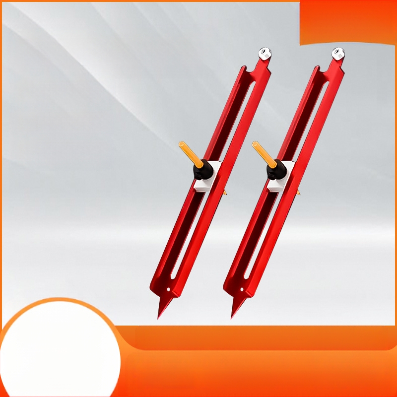 Многофункционален контурен измервател за дърводелство – алуминиева сплав, извличане на форми и маркиране на контури