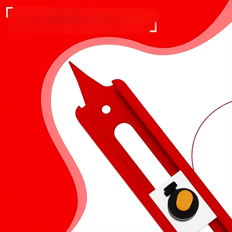 Многофункционален контурен измервател за дърводелство – алуминиева сплав, извличане на форми и маркиране на контури