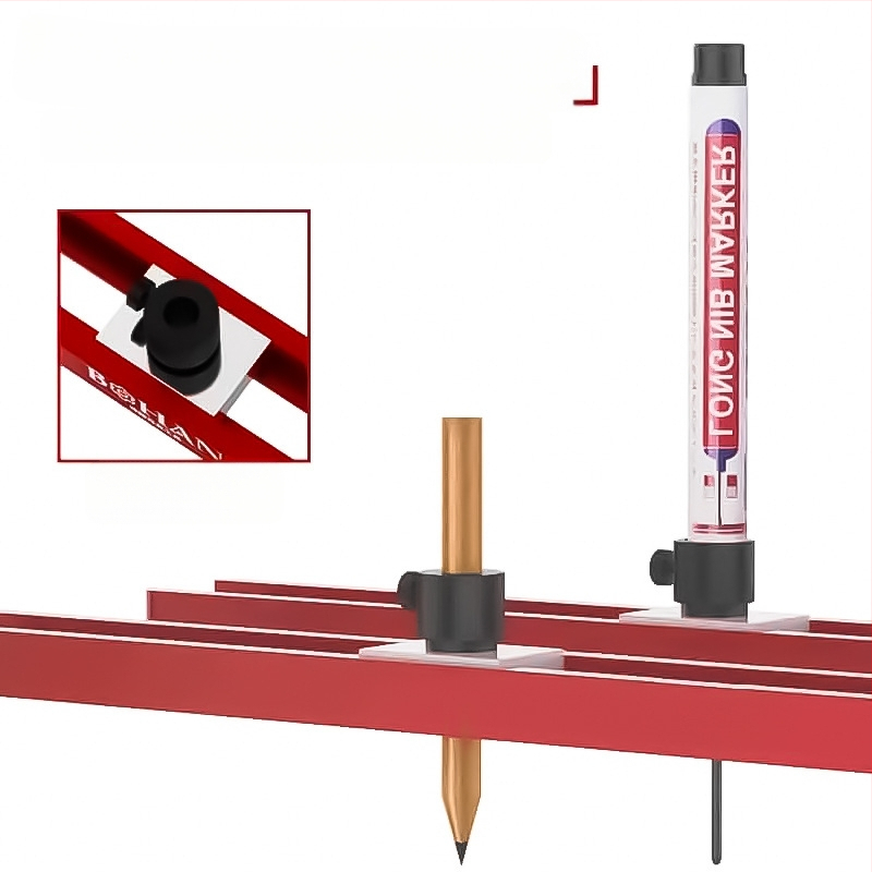 Многофункционален контурен измервател за дърводелство – алуминиева сплав, извличане на форми и маркиране на контури