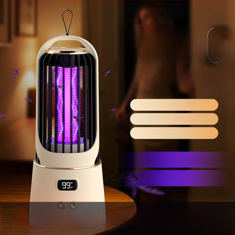 Električni ubojica komaraca za kućnu upotrebu, tih rad, pokrivenost do 10 m², ručni električni šok, bez ugrađene baterije