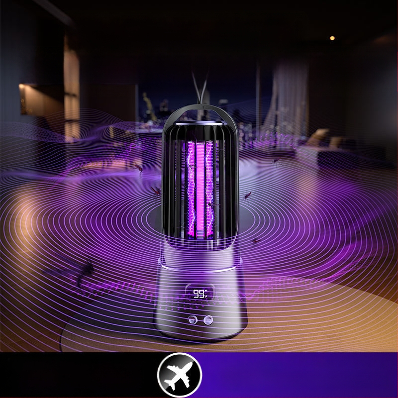 Električni ubojica komaraca za kućnu upotrebu, tih rad, pokrivenost do 10 m², ručni električni šok, bez ugrađene baterije