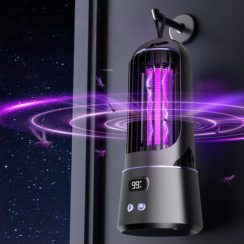 Električni ubojica komaraca za kućnu upotrebu, tih rad, pokrivenost do 10 m², ručni električni šok, bez ugrađene baterije