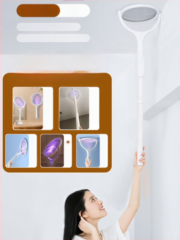 Elektrinis uodų plaktukas su reguliuojamu kampu, pasukamu ir teleskopiniu dizainu, ABS, Anne diary