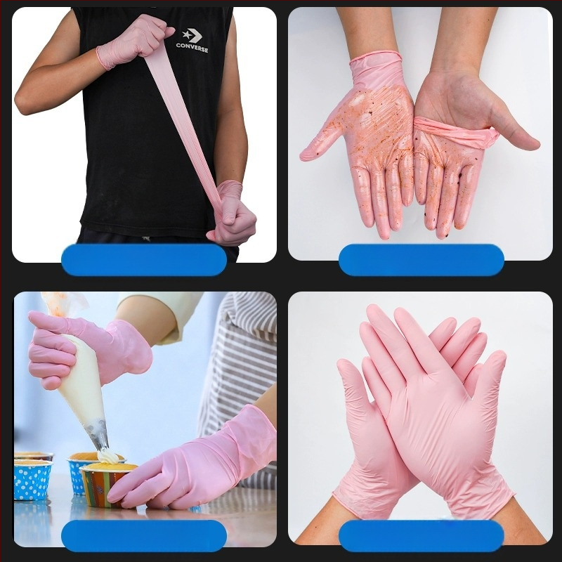 Vienkartinės pirštinės Yingke Medical maisto gamybai ir namų tvarkymui, maisto kokybė, svoris 3.5