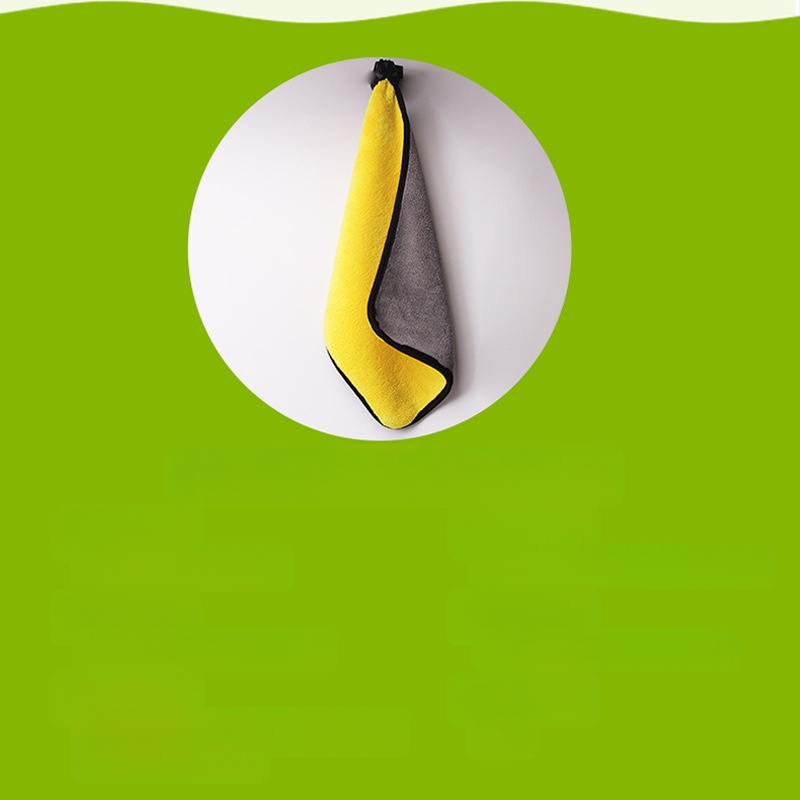 Autómosó törlőkendő - korall fleece, nedvszívó, vastag, szöszmentes; márka Augilon; típus: törlő; súly 110 g; testreszabott feldolgozás: Igen