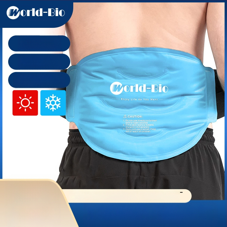 Ledus spilventiņš jostas vietai worldbio | Materiāls: Nits spinning | Pildījums: Gel | Stils: Minimālistisks