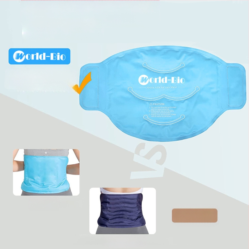 Ledus spilventiņš jostas vietai worldbio | Materiāls: Nits spinning | Pildījums: Gel | Stils: Minimālistisks